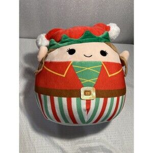 2022 Squishmallow 14" Cyrenna The Elf Christmas Xmas Holiday Plush Pillow Preown
